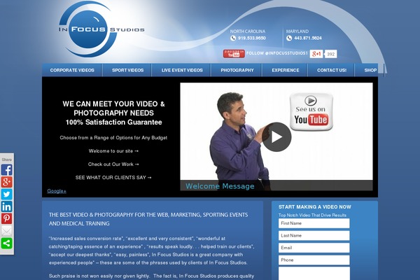 Headway theme site design template sample