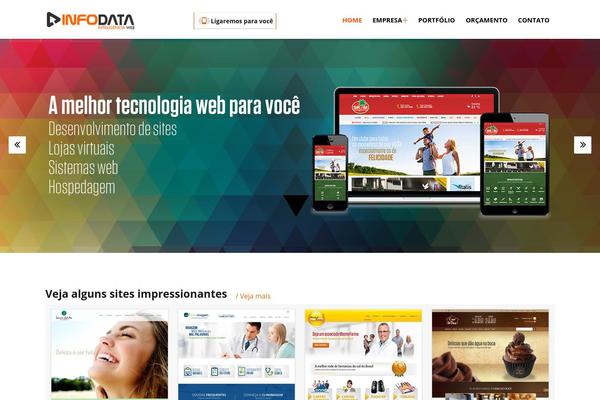Mega theme site design template sample