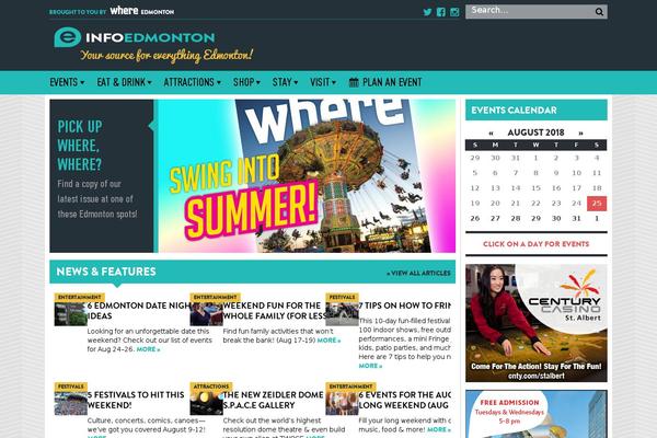 Site using Smooth Scroll Up plugin