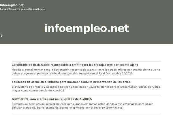 Twenty Twenty theme site design template sample