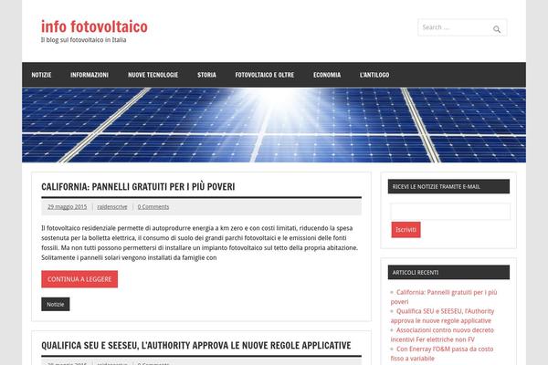 Dynamic News Lite theme site design template sample