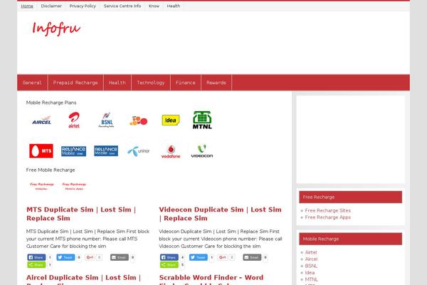 Smartline Lite theme site design template sample