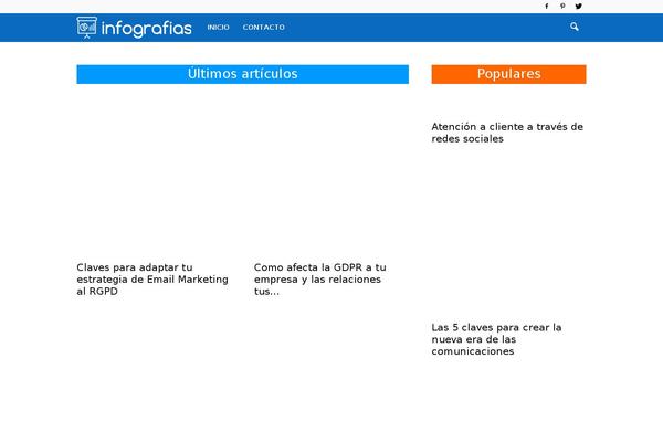 Newspaper theme site design template sample