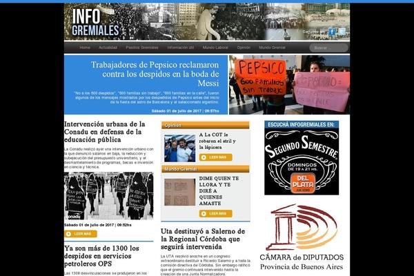 Viral-news theme site design template sample