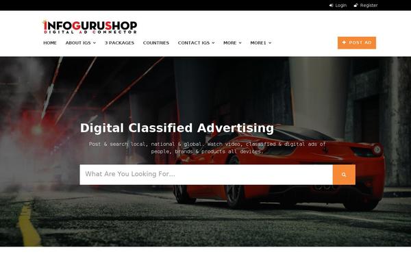 Geocrafttheme-v2 theme site design template sample
