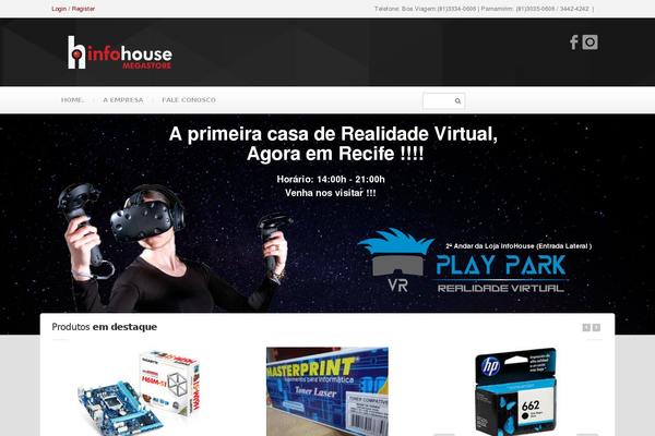 Webmarket theme site design template sample