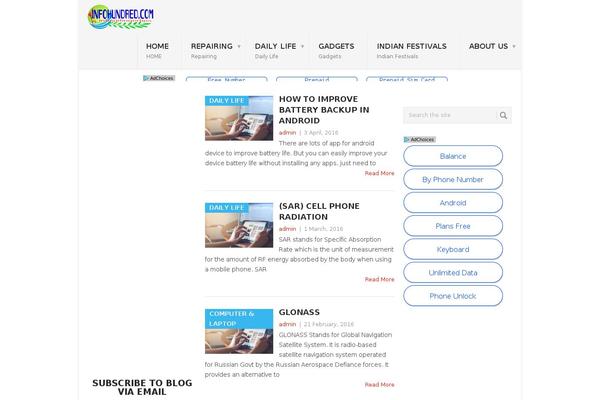 infohundred.com site used Benqu