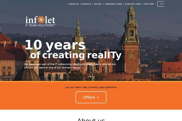 infolet.pl site used Infolet