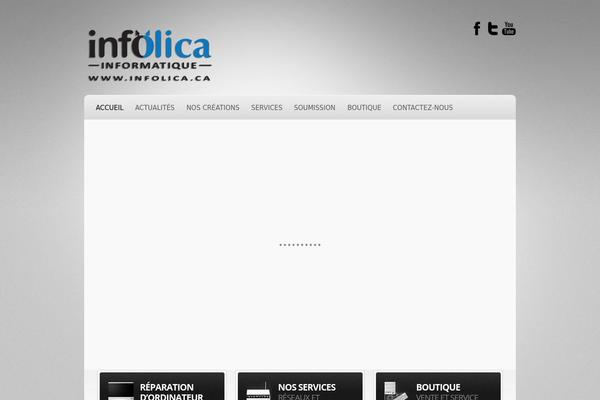 Site using Lightbox CSS3 plugin