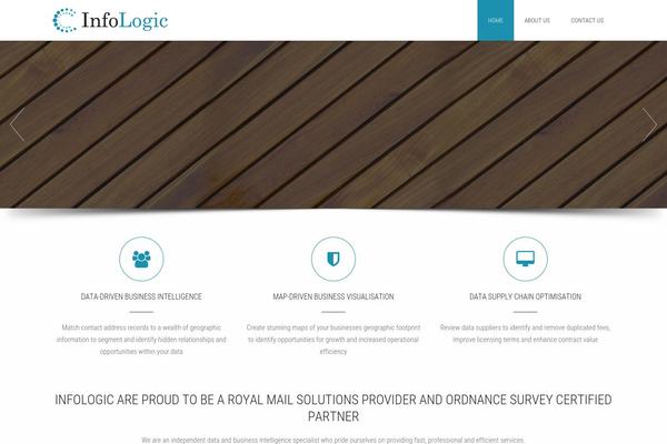 Invert theme site design template sample