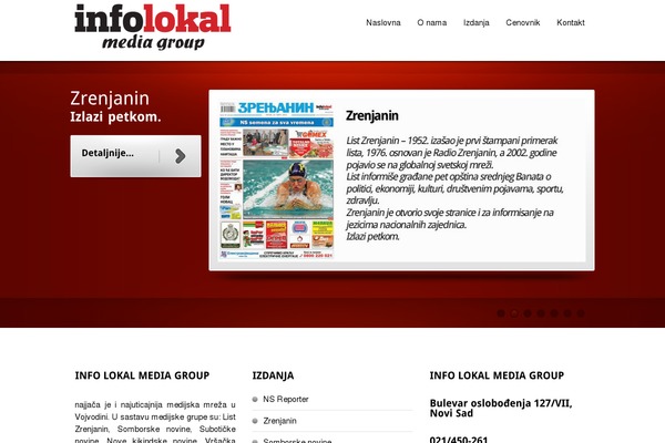 Prosto theme site design template sample