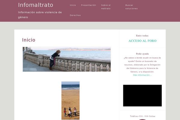 Astrid theme site design template sample