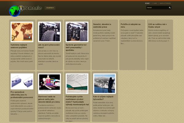infomanie.cz site used Snippet
