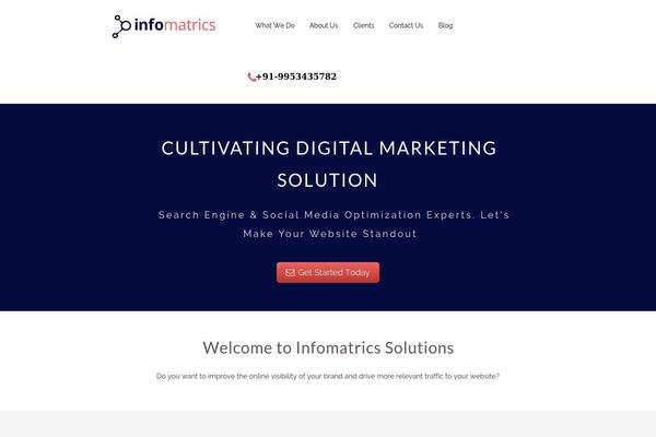 V1 theme site design template sample