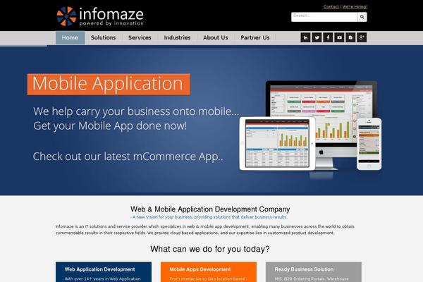 Ecobiz theme site design template sample