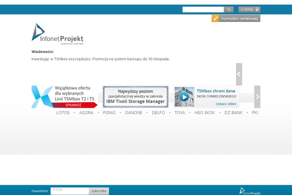 infonet-projekt.com.pl site used Franciumous