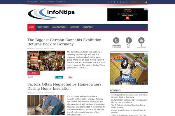 Site using Aspexi Facebook Like Box plugin