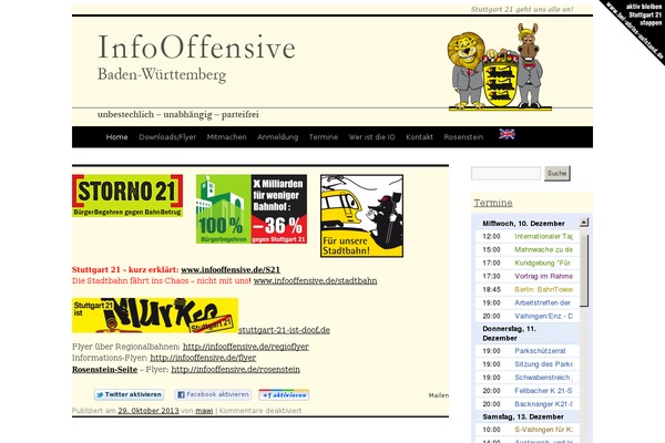 Site using 2 Click Social Media Buttons plugin