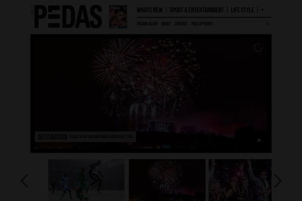 Site using Crafty Social Buttons plugin