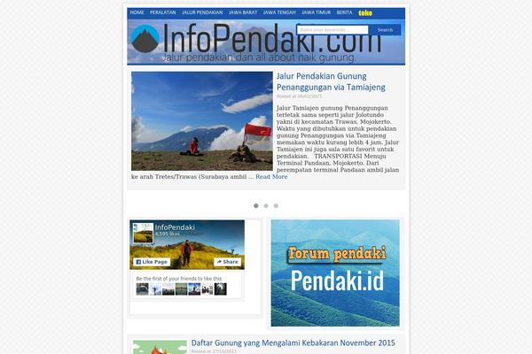 Site using Snax plugin