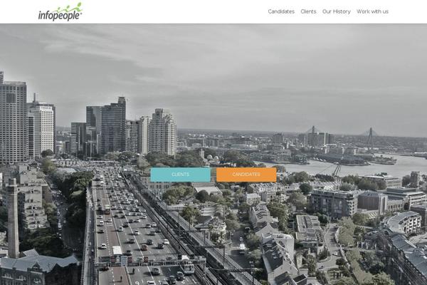 Zerif Pro theme site design template sample