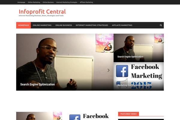 P1-video-magnet theme site design template sample