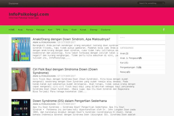 Twenty Seventeen theme site design template sample