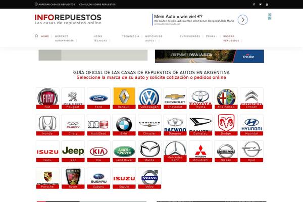 Seller theme site design template sample
