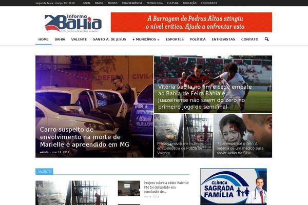 Novo theme site design template sample