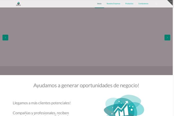 Fortuna theme site design template sample