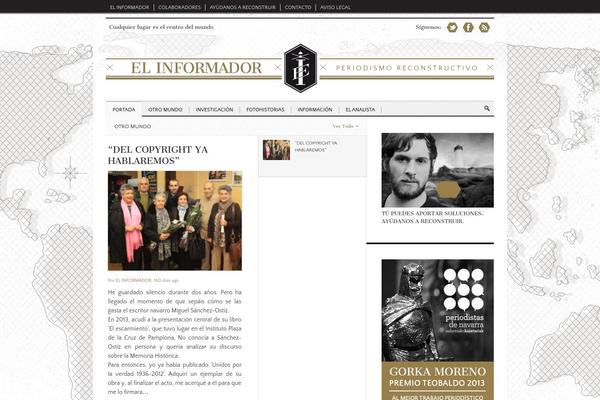 Daily Press theme site design template sample