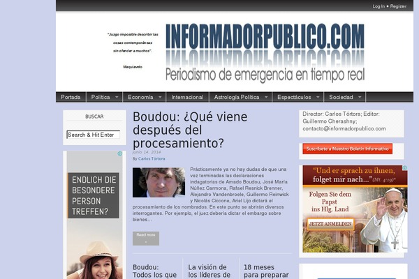 Baskerville theme site design template sample