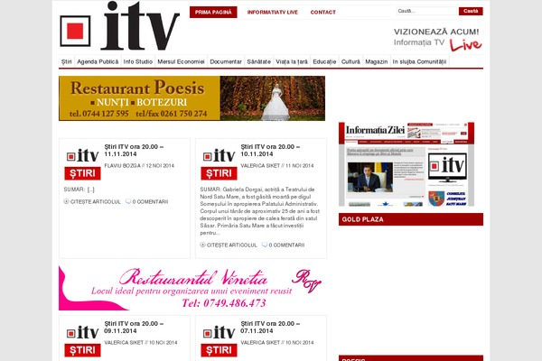 Channel theme site design template sample