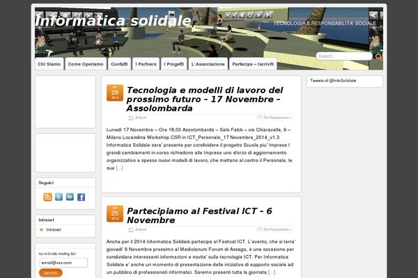 Site using Creative Clans Slide Show plugin