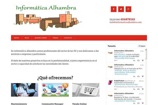 Modern Business theme site design template sample
