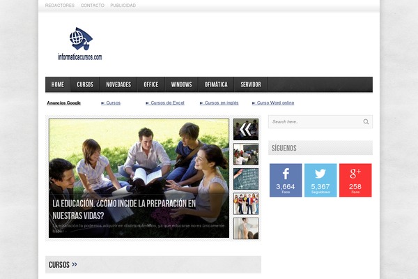 Site using Taqyeem-buttons plugin