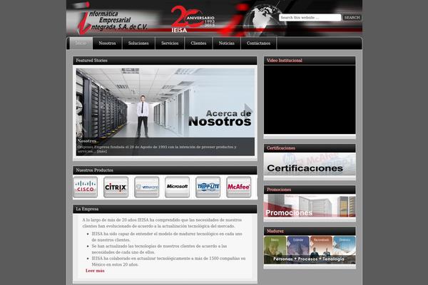 Platinum theme site design template sample