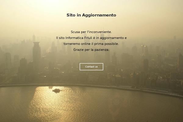 Site using WP Maintenance Mode plugin