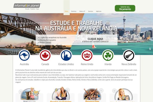 Captivate theme site design template sample