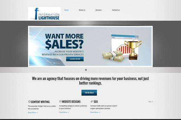 EPIC theme site design template sample