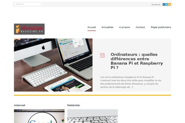Second Touch theme site design template sample