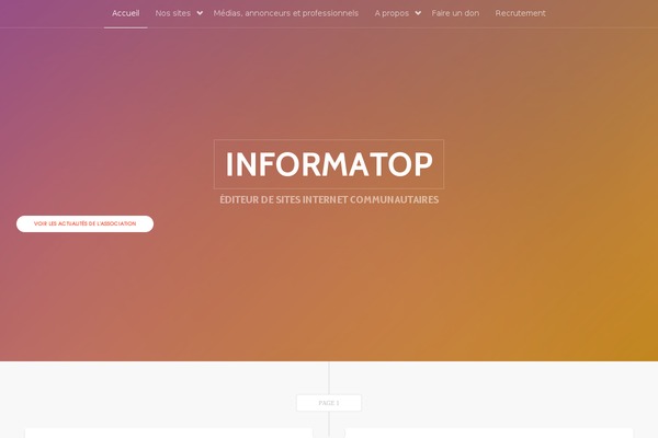Site using DW Promobar plugin