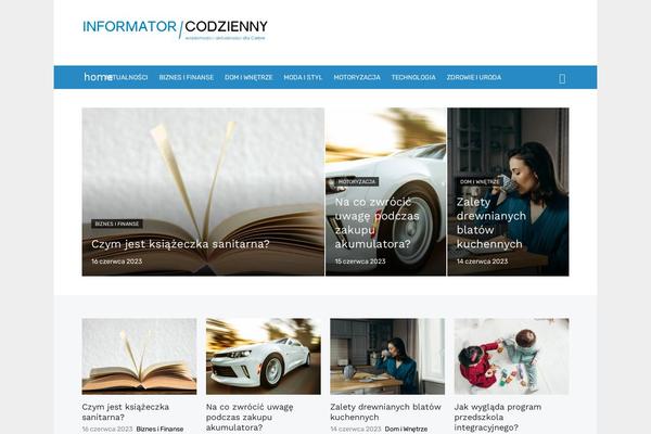 informator.com.pl site used Short News