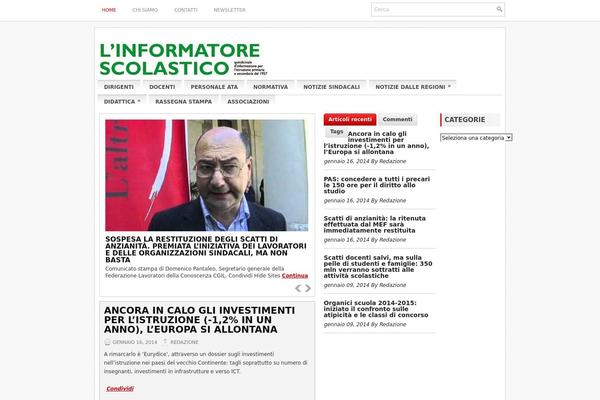 Newsfocus theme site design template sample