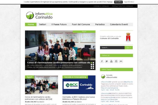 Site using My Twitter Widget plugin