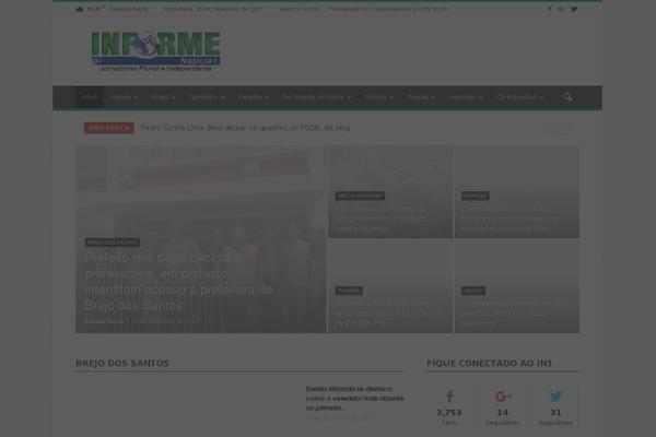Site using Facebook Page Promoter Lightbox plugin