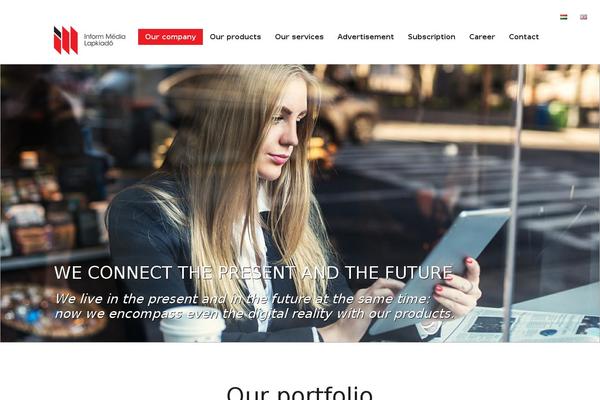TIMBER theme site design template sample