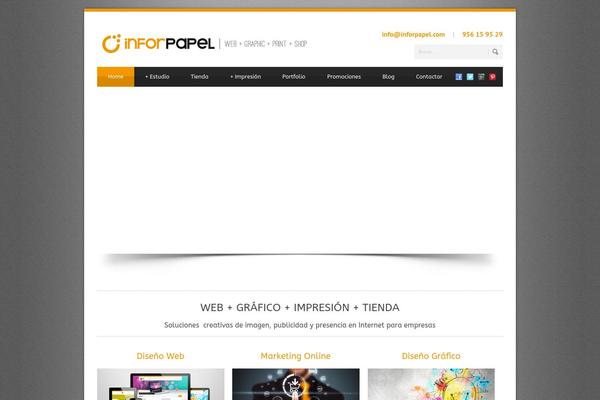 Blue Diamond theme site design template sample
