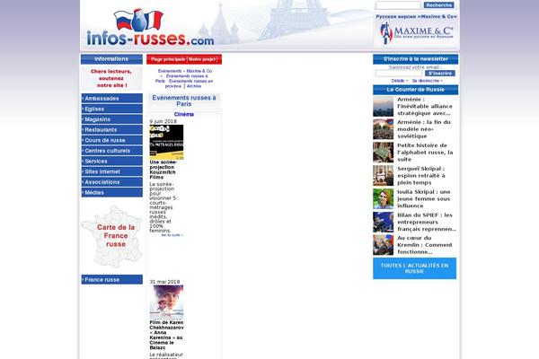 Femme theme site design template sample