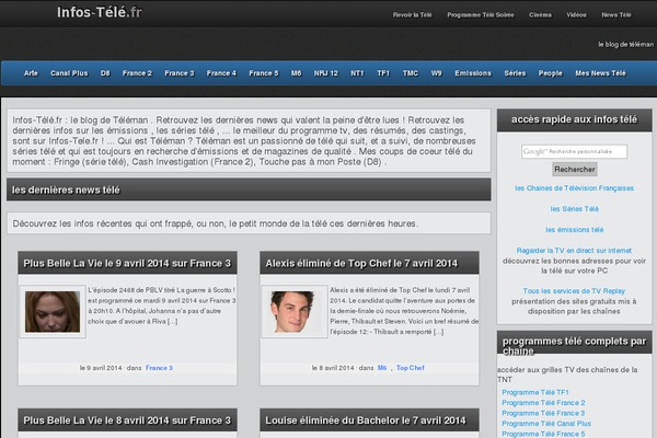 Flex Mag theme site design template sample